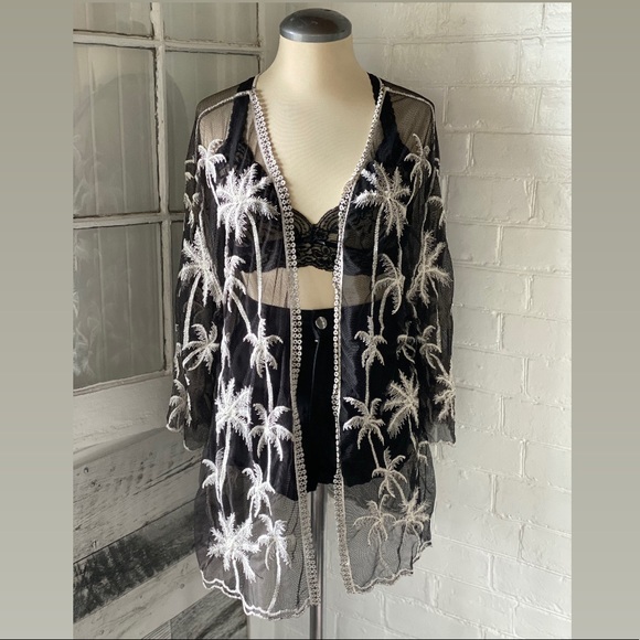 Other - Palm tree 🌴 vintage coverup